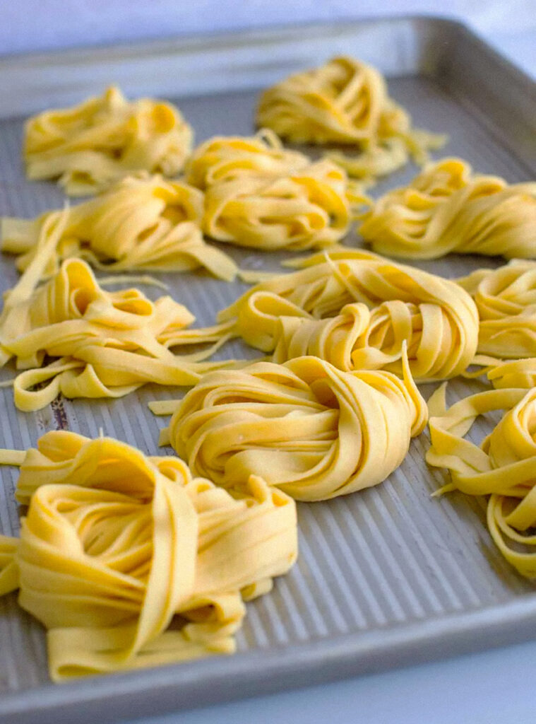 fettuccine pasta dough